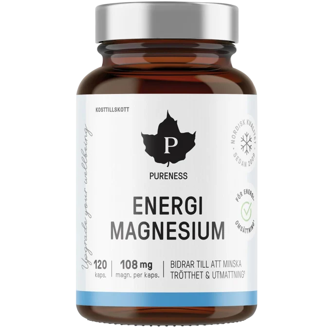 Pureness Energimagnesium 120 kapslar Pureness