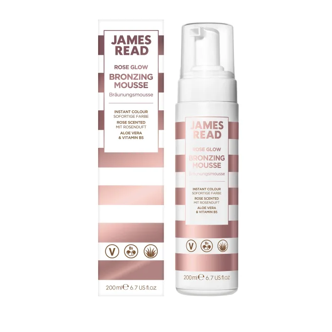 James Read Rose Glow Bronzing Mousse 200 ml James read