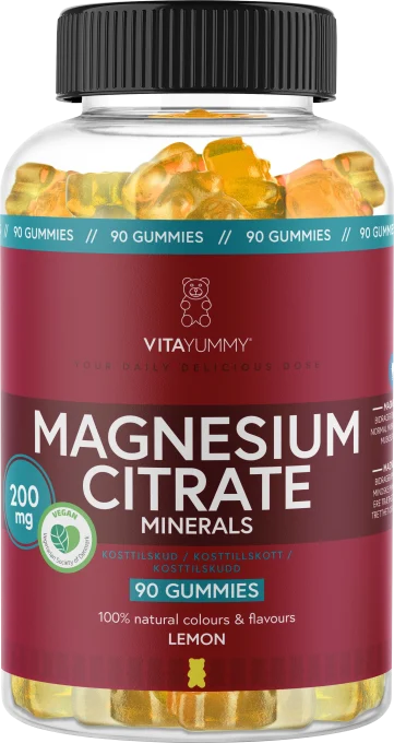 VitaYummy Magnesium Citrate Lemon 90 st VitaYummy