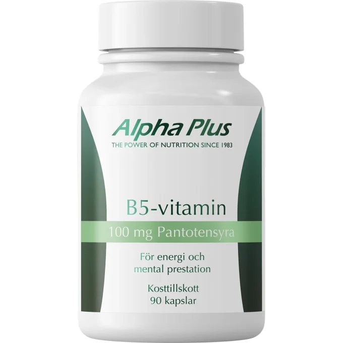 Alpha Plus B5-vitamin 90 kapslar Alpha Plus