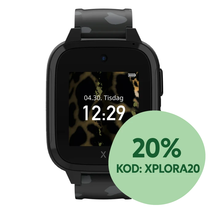 Xplora XGO3 XConnect Smartklocka För Barn BLACK 2nd Gen Xplora