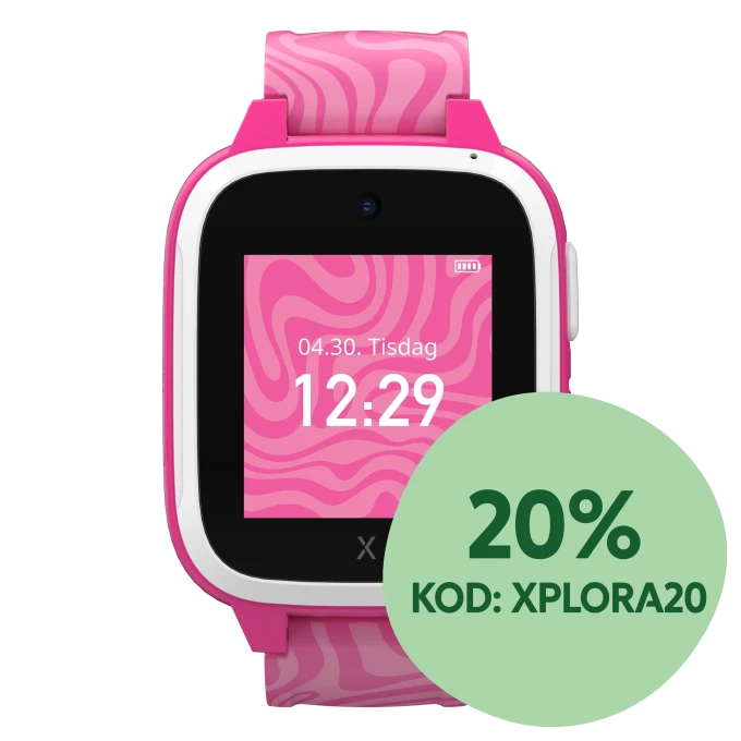 Xplora XGO3 Xconnect Smartklocka För Barn PINK 2nd Gen Xplora