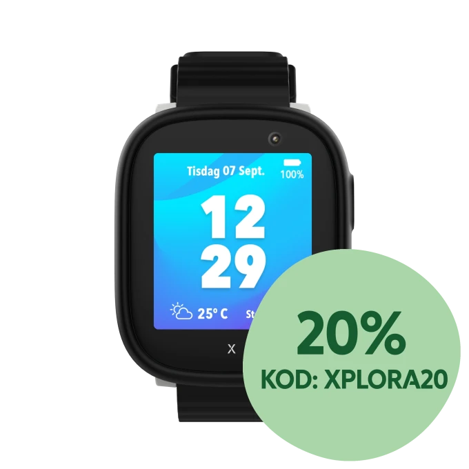 Xplora X6Play Smartklocka För Barn BLACK Xplora
