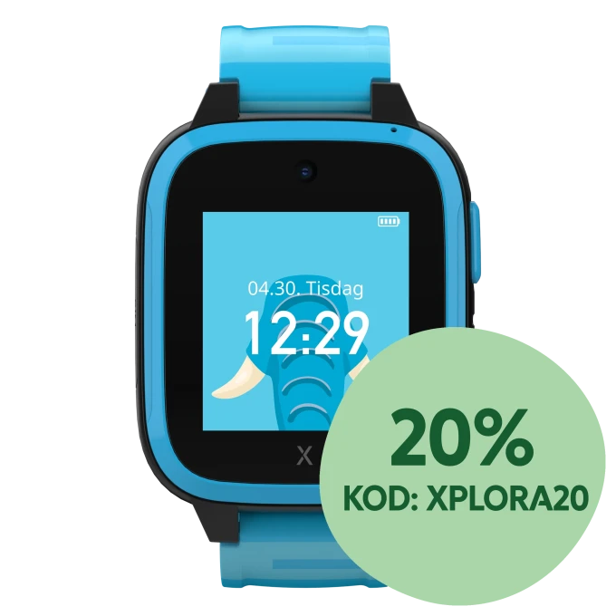 Xplora XGO3 XConnect Smartklocka För Barn BLUE 2nd Gen Xplora