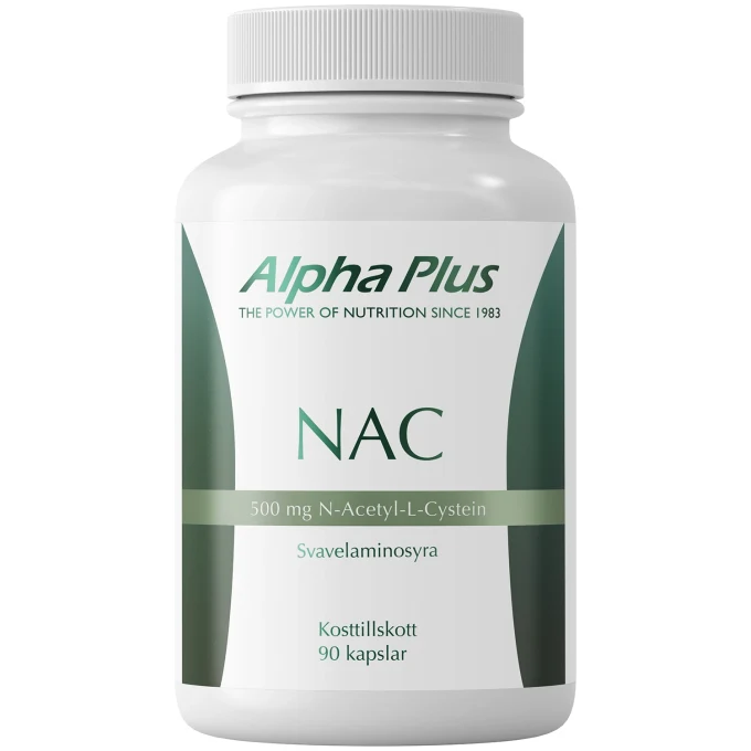 Alpha Plus NAC 90 kapslar Alpha Plus