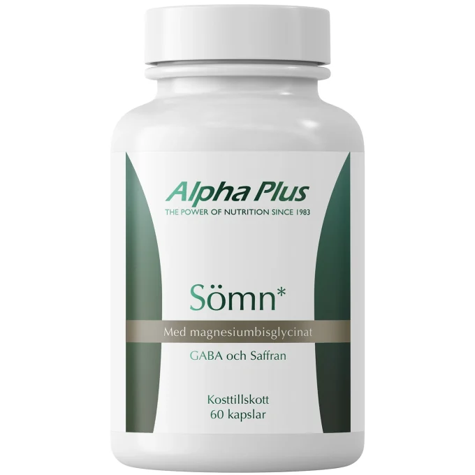Alpha Plus Sömn 60 kapslar Alpha Plus