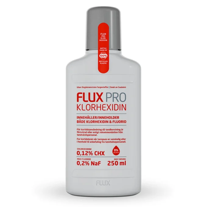 Flux Klorhexidin munskölj 250 ml Flux