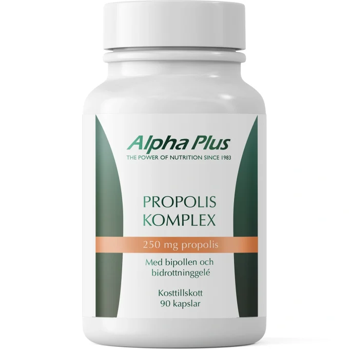 Alpha Plus Propoliskomplex 90 kapslar Alpha Plus