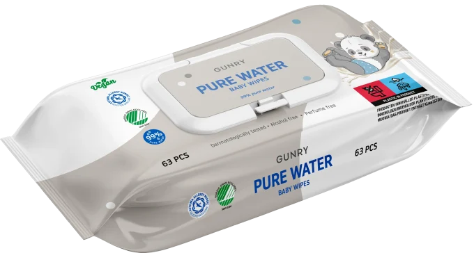 Gunry Baby Water Wipes 63 st Gunry