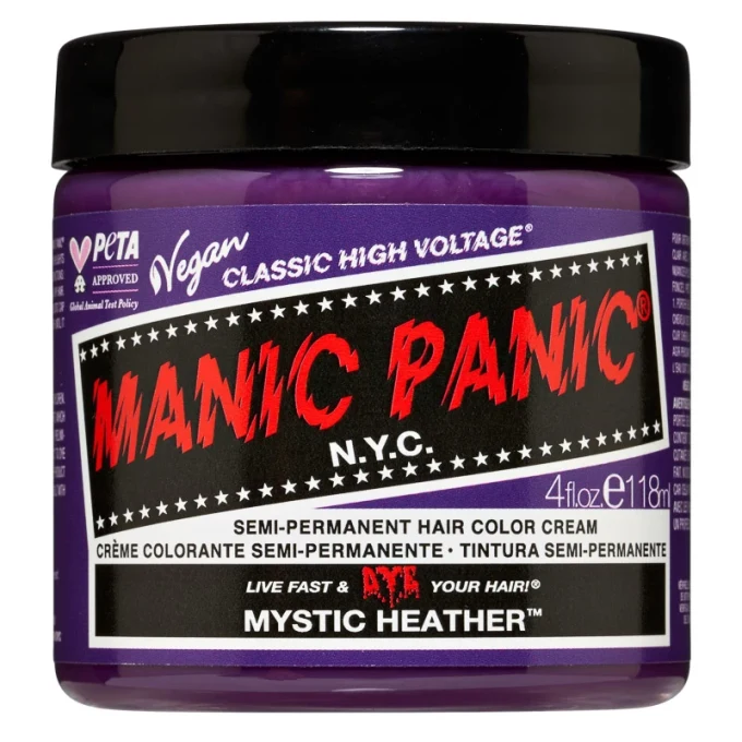 Manic Panic Classic High Voltage Semi-Permanent Hair Color Cream 118 ml Mystic Heather Manic Panic