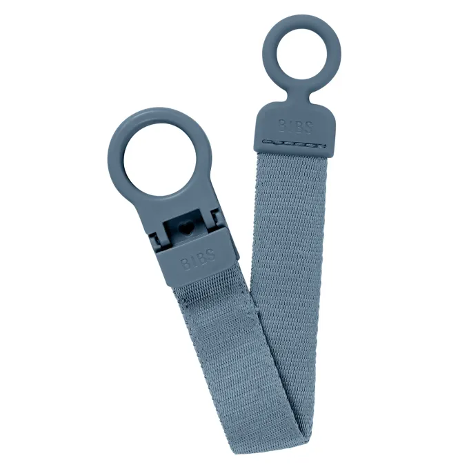 BIBS Pacifier Clip Loop  Petrol Bibs