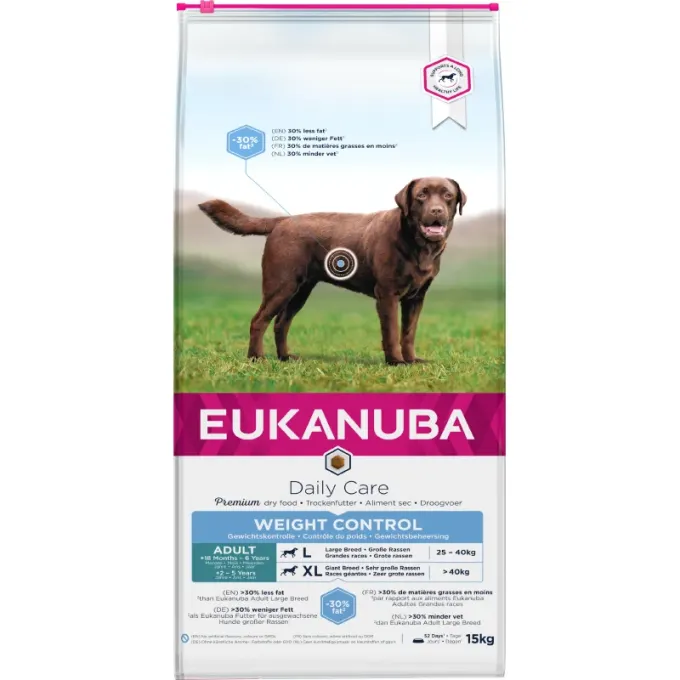 Eukanuba Dog Daily Care Large Weight Control 15 kg eukanuba