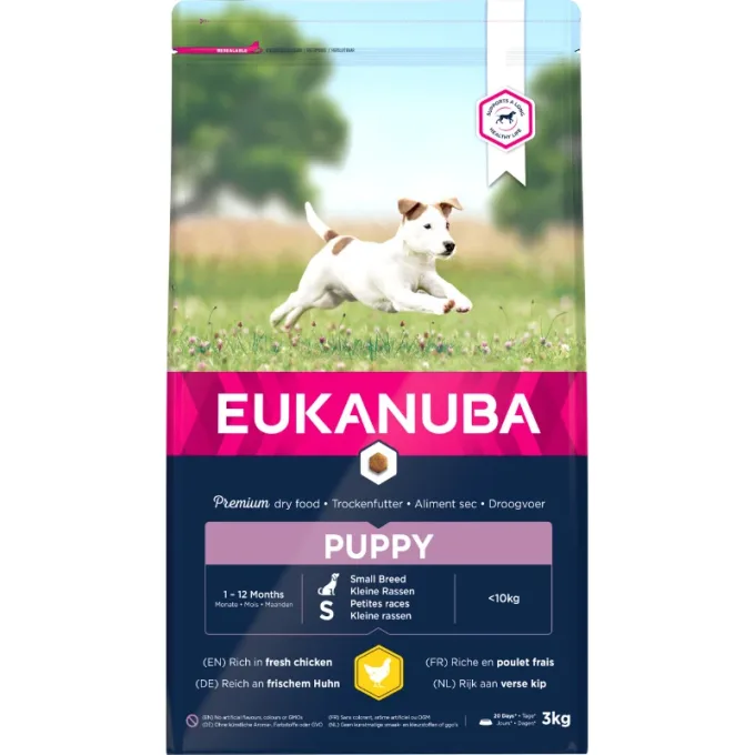 Eukanuba Dog Puppy Small Fresh Chicken 3 kg eukanuba