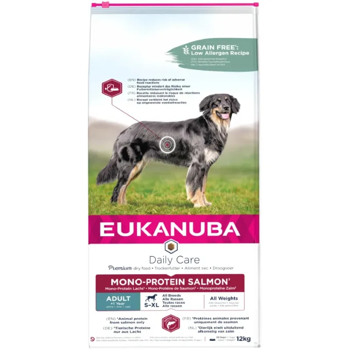 Eukanuba Dog Daily Care Mono-Protein Salmon 12 kg eukanuba