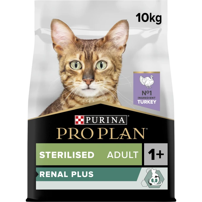 PURINA PRO PLAN Sterilised Renal Plus Torrfoder Katt 10kg Purina Pro Plan