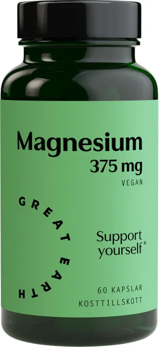 Great Earth Magnesium 375 mg 60 st Great Earth