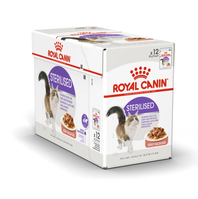 Royal Canin Sterilised Gravy Cat 12x85 g Royal Canin