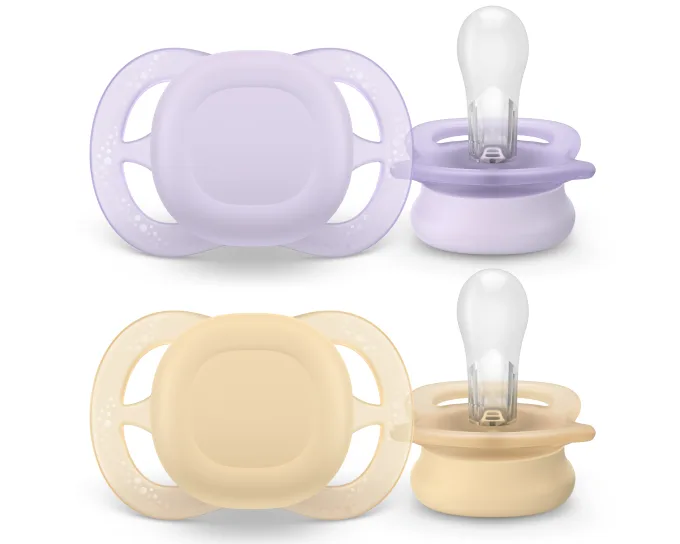 Philips Avent Ultra Start 0-2 mån Ljusrosa/Ljusgul 2 st Philips Avent