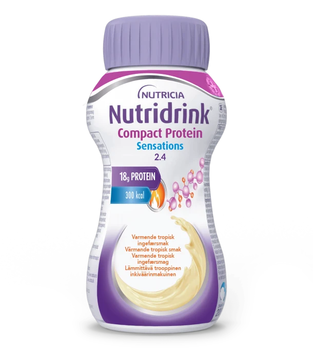 Nutridrink Compact Protein Sensations Värmande Tropisk 4 x 125 ml Nutridrink