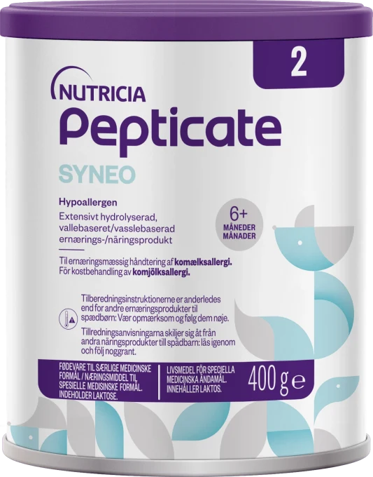 Pepticate Syneo 2 Tillskottsnäring 400 g Pepticate