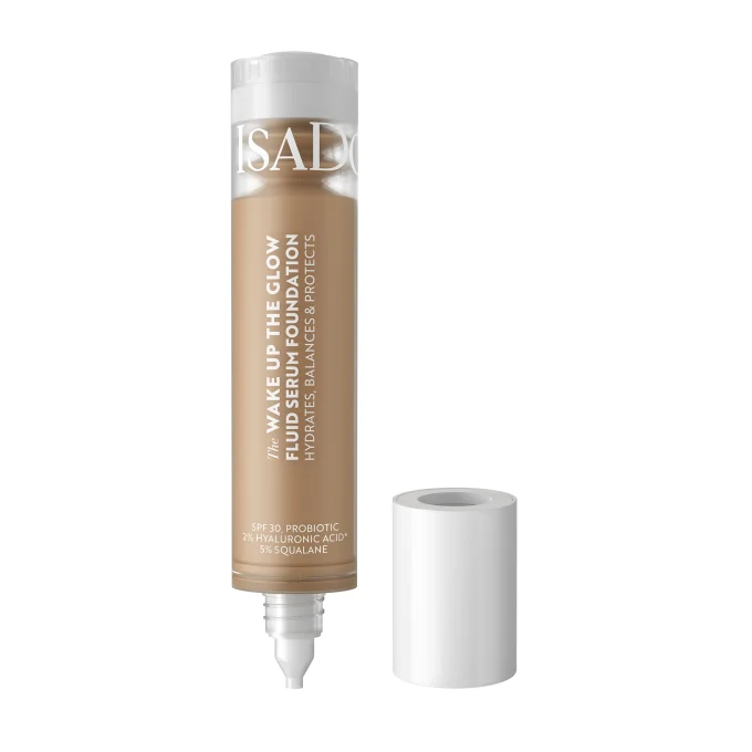 IsaDora Wake Up the Glow Fluid Serum Foundation SPF 30, 30 ml 5N IsaDora