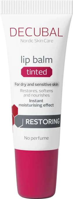 Decubal Restoring Lip Balm Tinted 10 ml Decubal