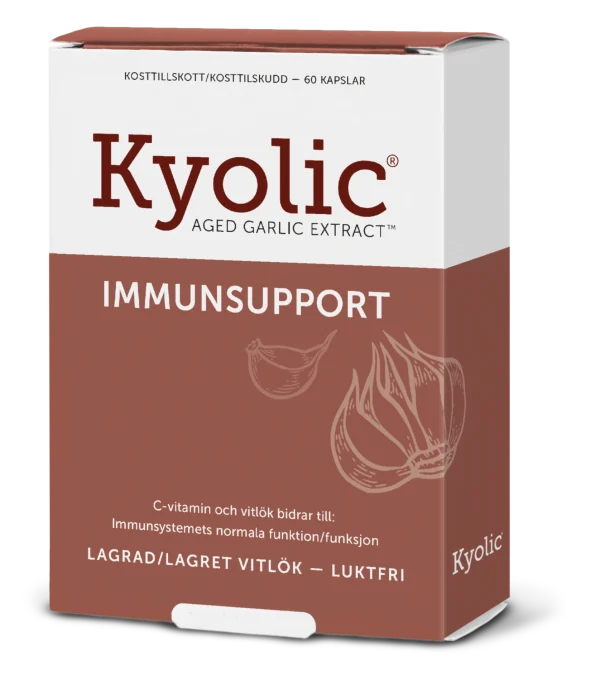 Kyolic Aged Garlic Extract + Immunsupport 60 kapslar Kyolic