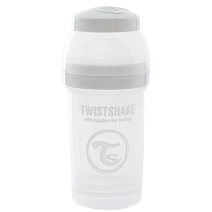 Twistshake Anti-Colic nappflaska 180 ml Vit/transparent Twistshake