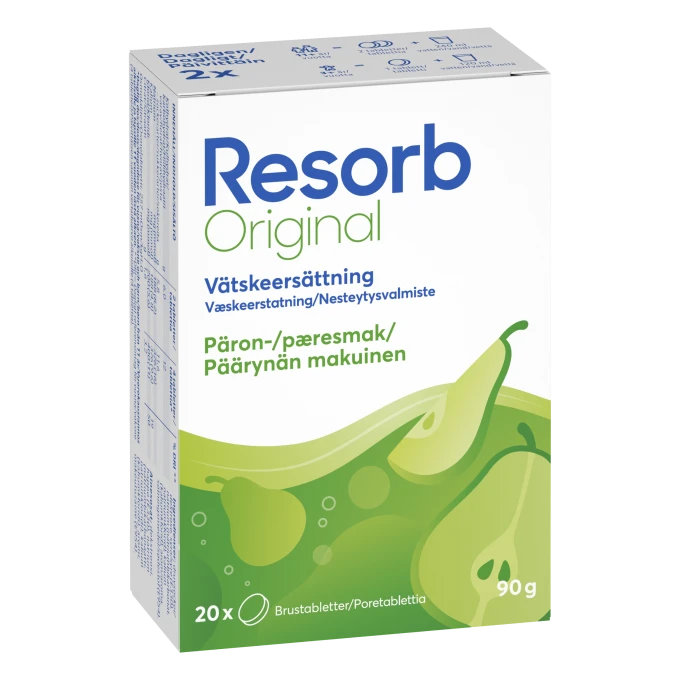 Resorb Original Päron 20 brustabletter Resorb