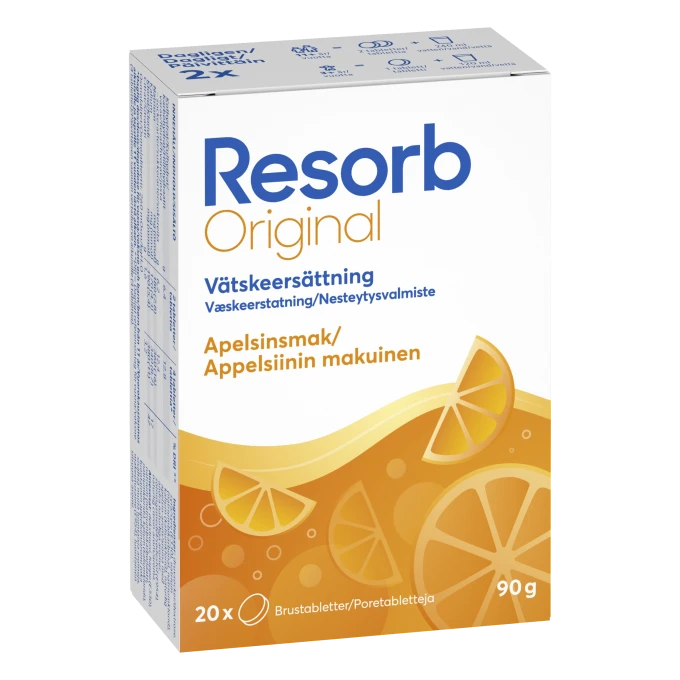 Resorb Original Apelsin 20 brustabletter Resorb