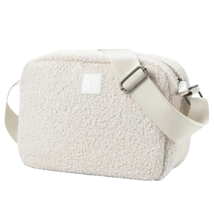 Elodie Changing Bag White Bouclé Elodie Details