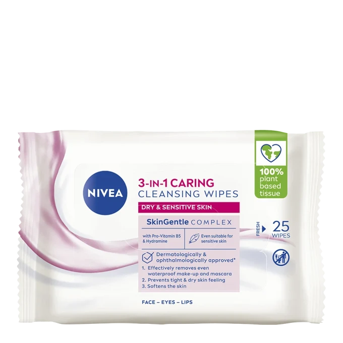 Nivea Daily Essentials Gentle Cleansing Wipes 25 st Nivea