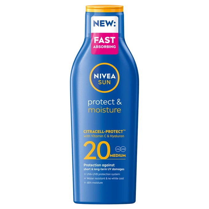Nivea Sun Protect & Moisture Lotion SPF 20 200 ml Nivea
