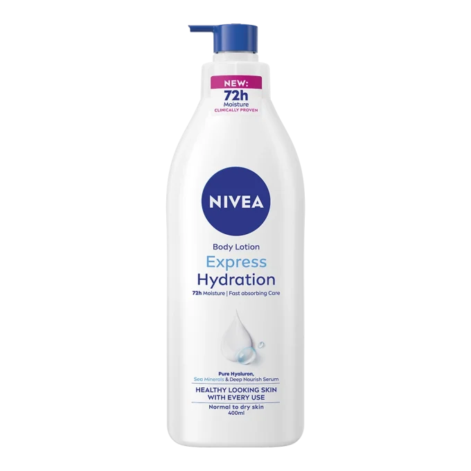 Nivea Body Essentials Express Hydration Lotion Pump 400 ml Nivea