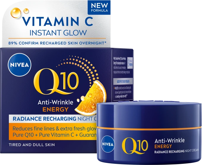 Nivea Q10 Energy Recharging Night Cream 50 ml Nivea