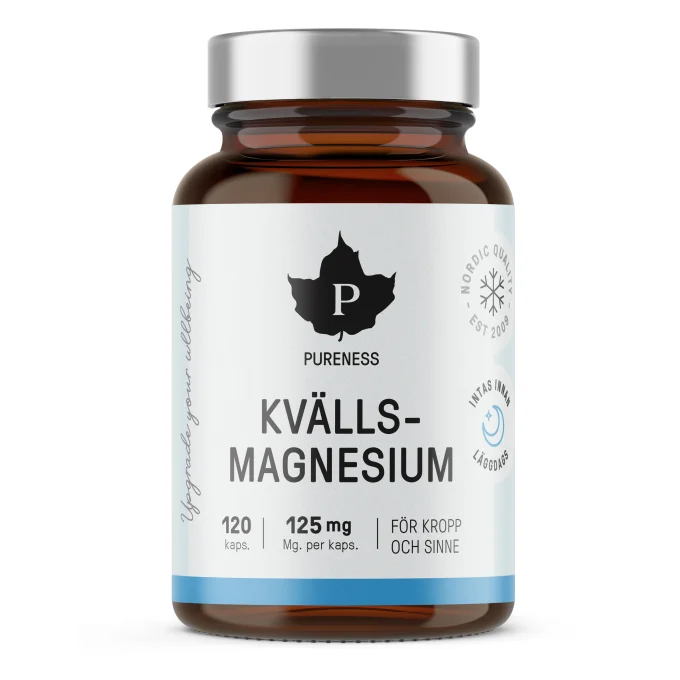 Pureness Kvällsmagnesium  120 kapslar Pureness