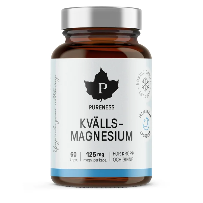 Pureness Kvällsmagnesium  60 kapslar Pureness