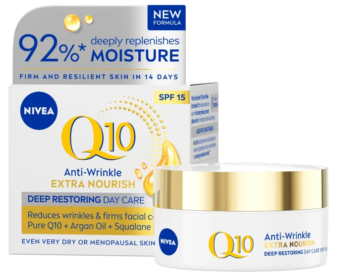 Nivea Q10 Extra Nourish Day Cream SPF 15 50 ml Nivea
