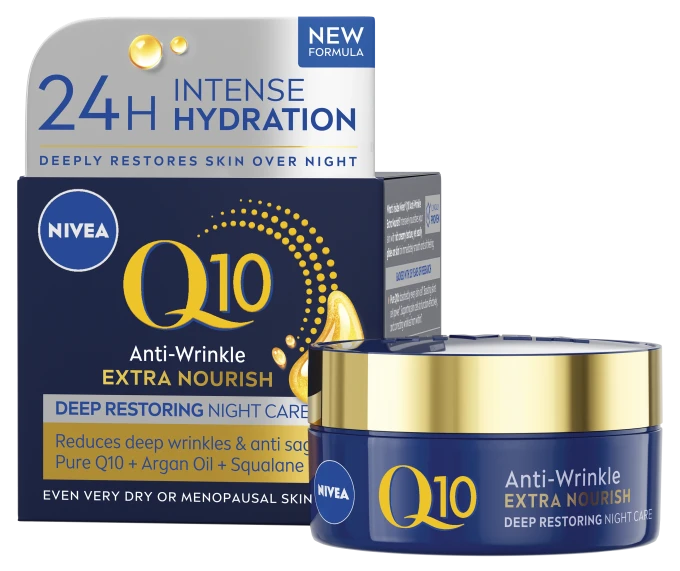 Nivea Q10 Extra Nourish Night Cream 50 ml Nivea