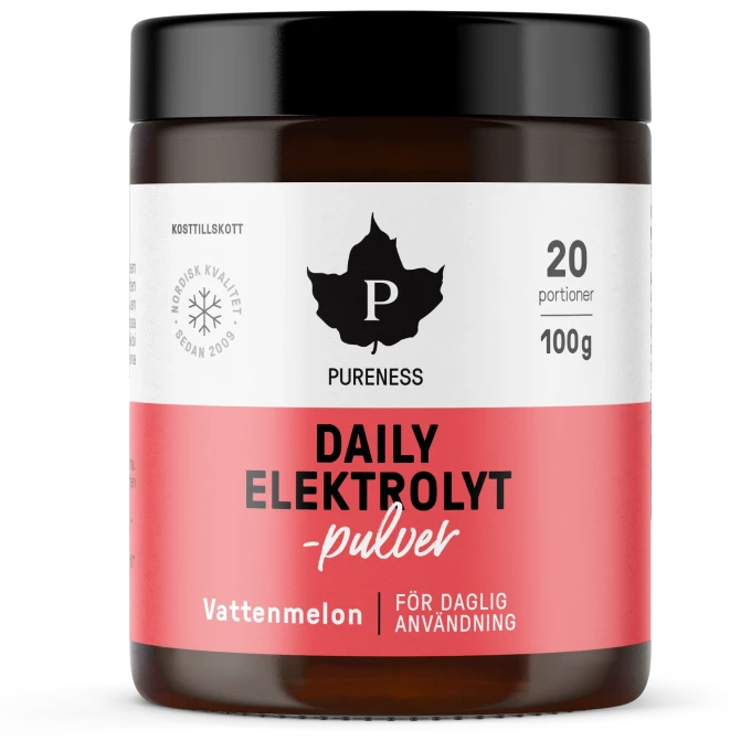 Pureness Daily Elektrolytpulver Vattenmelon 100 g Pureness