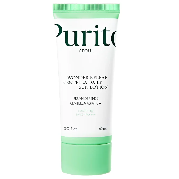 Purito Wonder Releaf Centella Daily Sun Lotion SPF50 60ml Purito