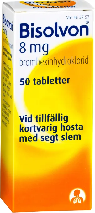 Bisolvon tablett 8 mg 50 st Bisolvon