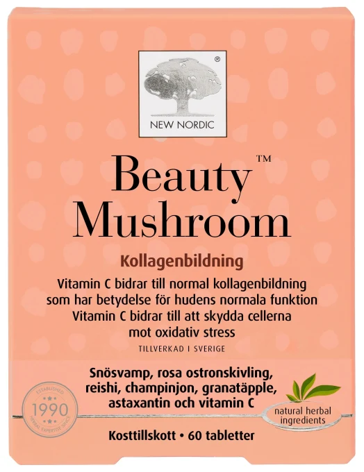 New Nordic Beauty Mushroom 60 st New Nordic