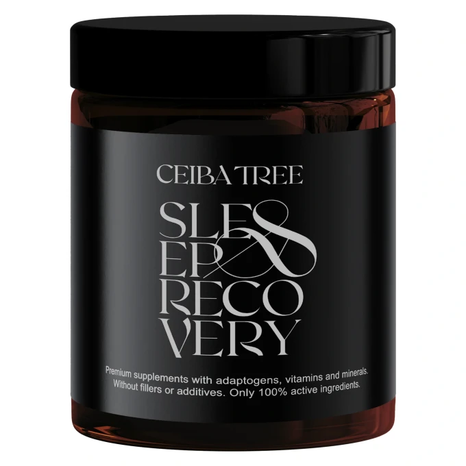 Ceiba Tree Sleep & Recovery Glasburk 60 kapslar CEIBA TREE