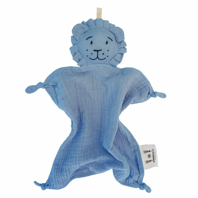 Summerville Organic Snuttefilt Lejon Dusty Blue Summerville Organic