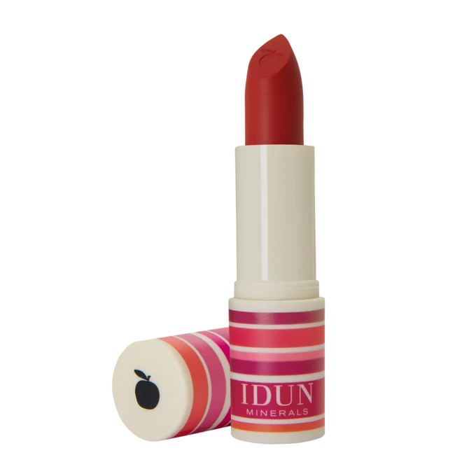 IDUN Minerals Matte Lipstick 4 g Jordgubb IDUN Minerals