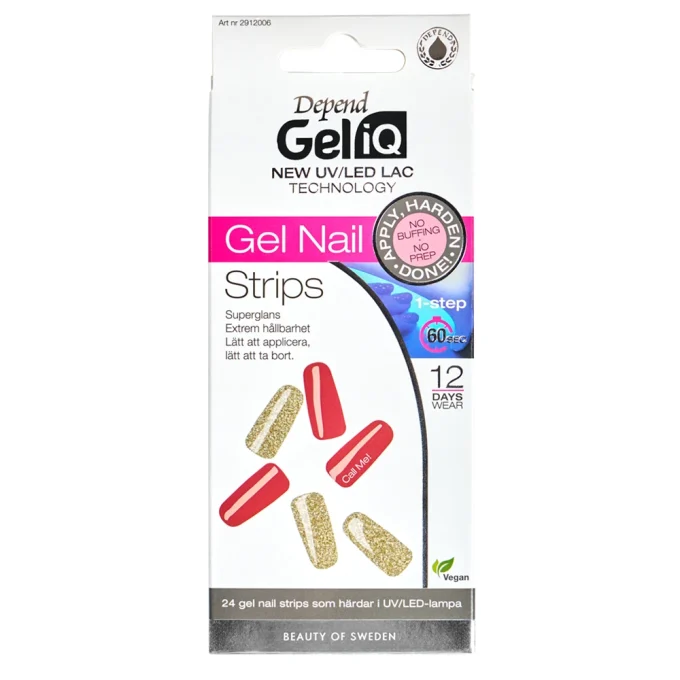 Depend Gel iQ Gel Nail Strips 24 st Call Me! Depend