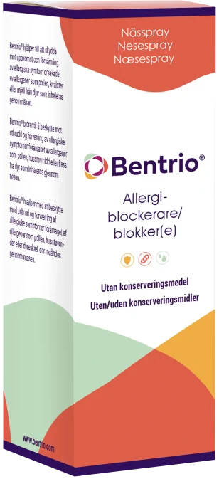 Bentrio Nässpray Allergiblockerare 20 ml Bentrio