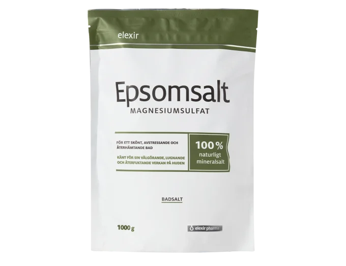 Elexir Pharma Epsomsalt 1000 gram Elexir Pharma