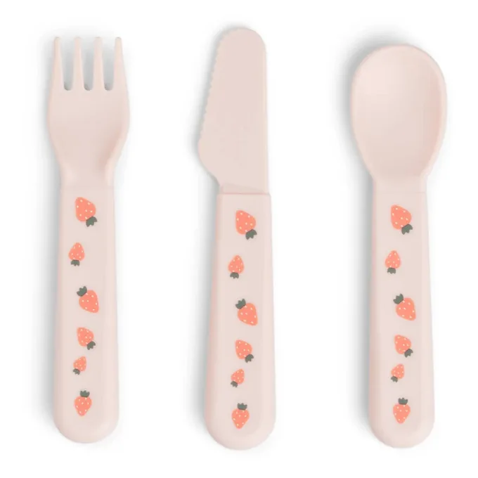 Done by Deer Foodie Cutlery Set Tiny Farm Powder Done by Deer